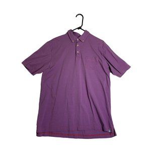 Peter Millar Summer Comfort Men's Large Polo Striped Short Sleeve